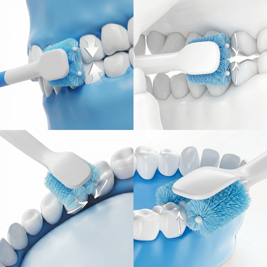 فرشاة أسنان كهربائية – دوران مزدوج ذكي 